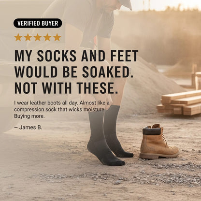 GroundGuard™ Work Socks